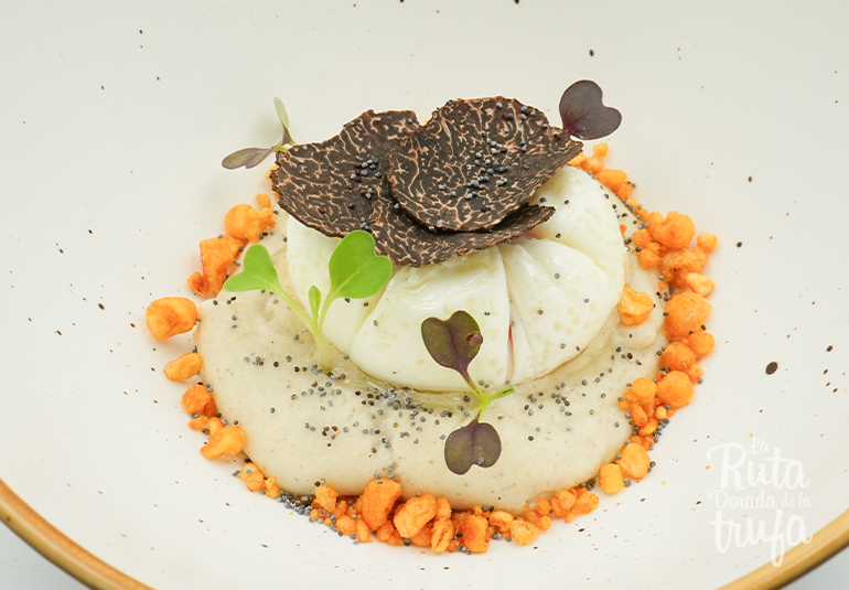 Senderos del Cid huevo con parmentier